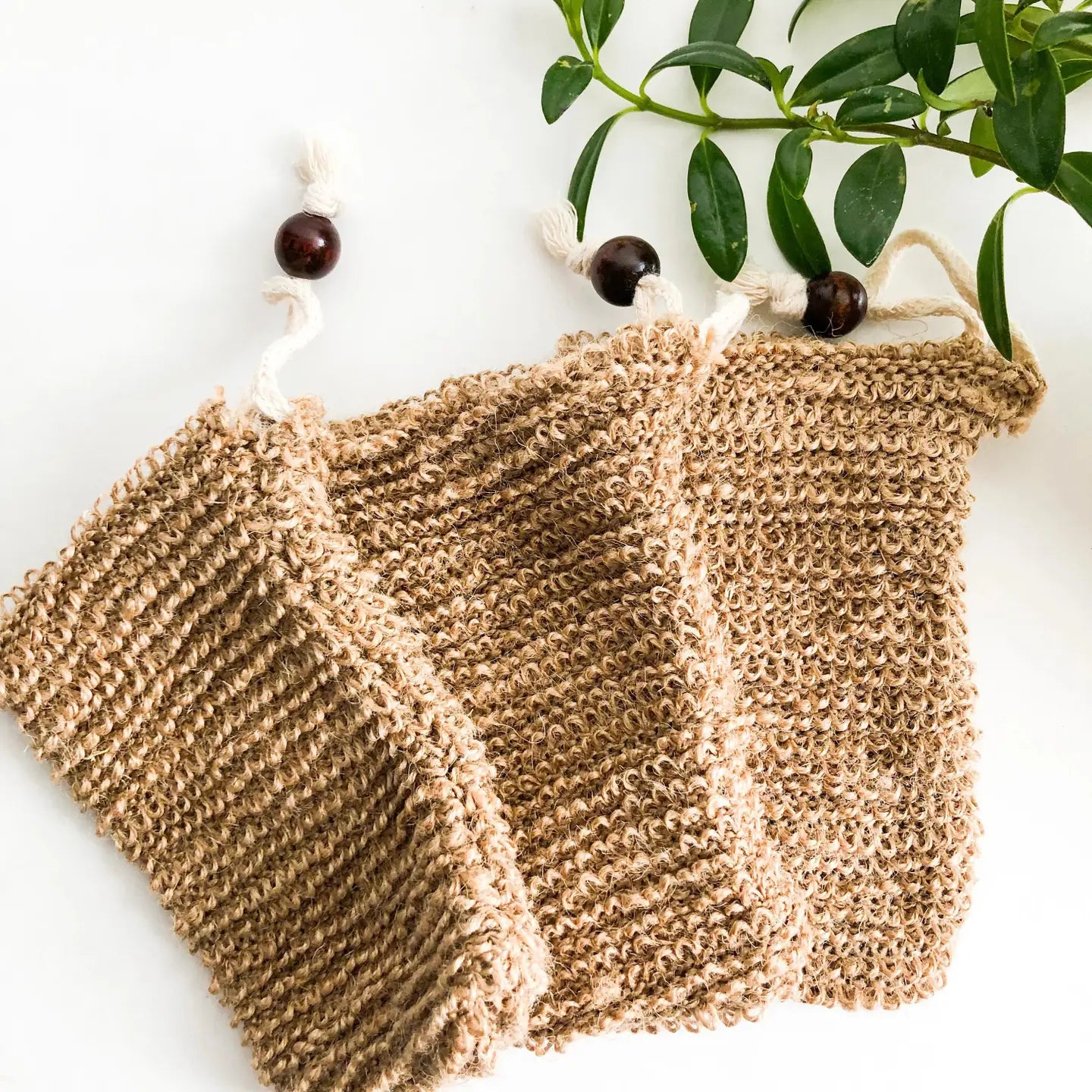 Sustainable living - Jute Soap Bag