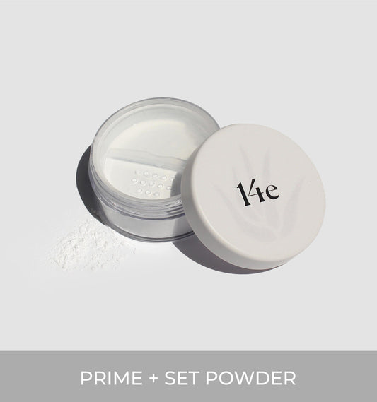 14 e Cosmetics - Aloe Nourish Prime + Set Powder - Airy Aloe
