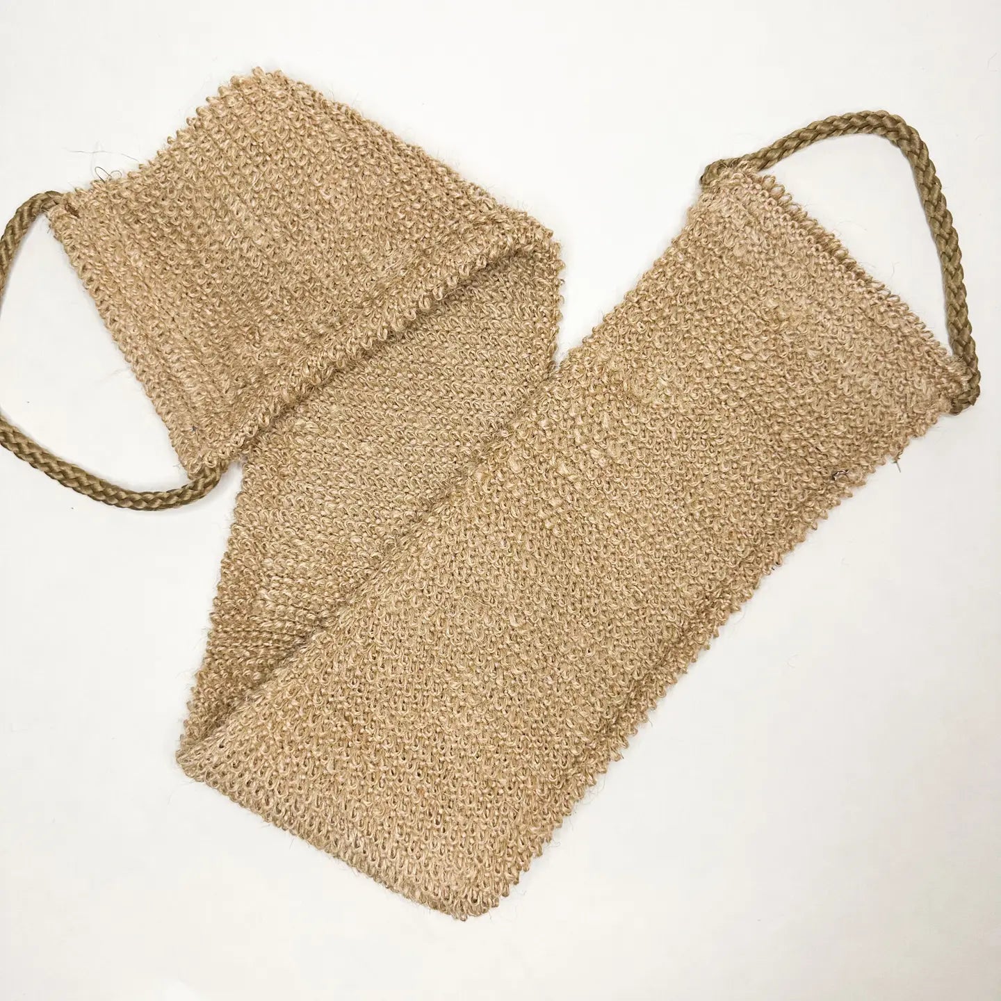 Natural Jute Back + Body Scrubber