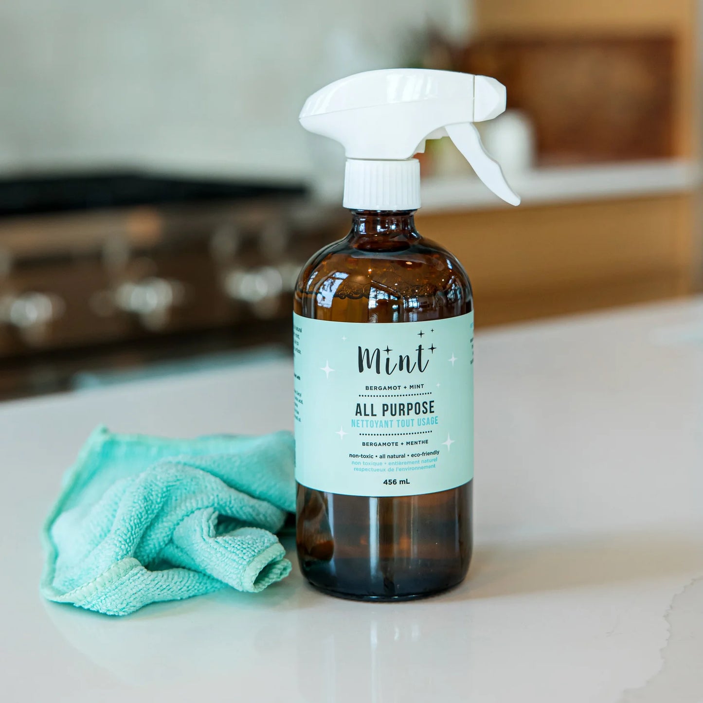 Mint Cleaning - All purpose Cleaner - Glass Bottle