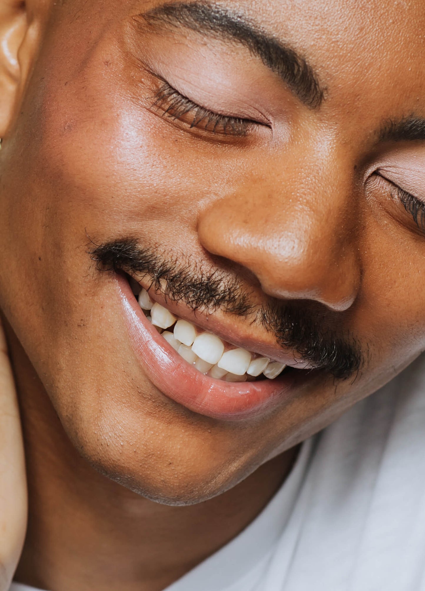 lip conditioner, vegan cruelty free lip balm +caption_David is wearing Bloom #shade_Bloom_|_Sheer_Rose