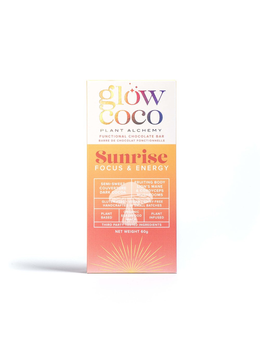 GLOW COCO - plant based chocolate