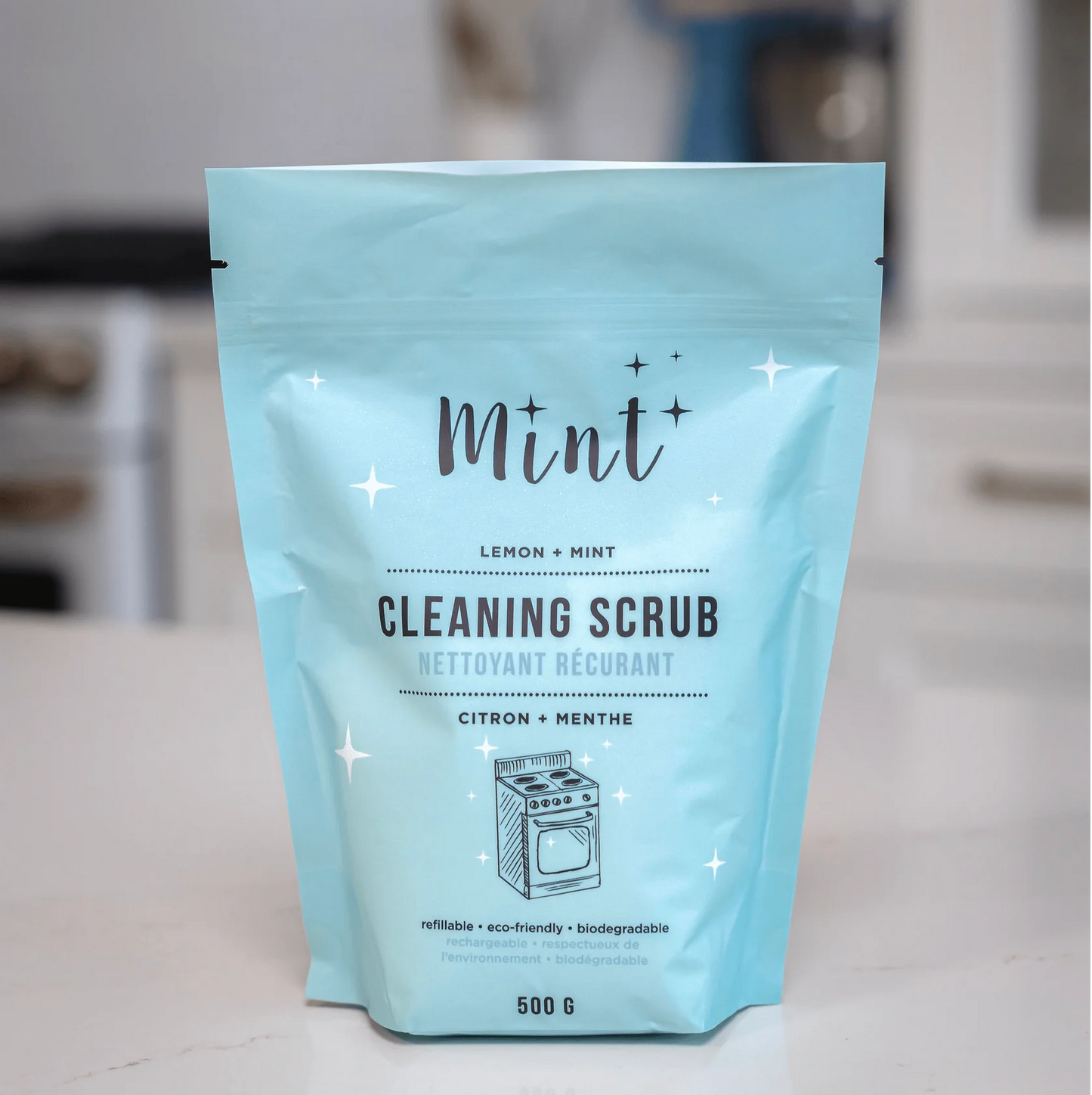 Mint Cleaning - Cleaning Scrub - Pouch