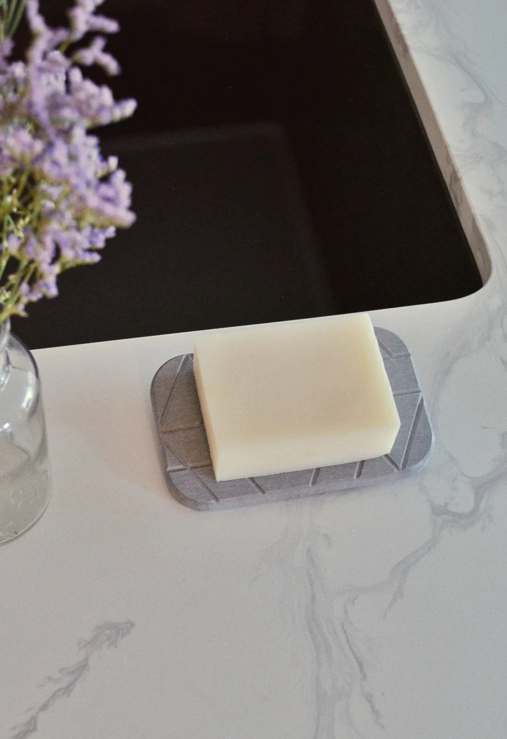 ME Mother Earth Geometric Diatomite Soap Dish