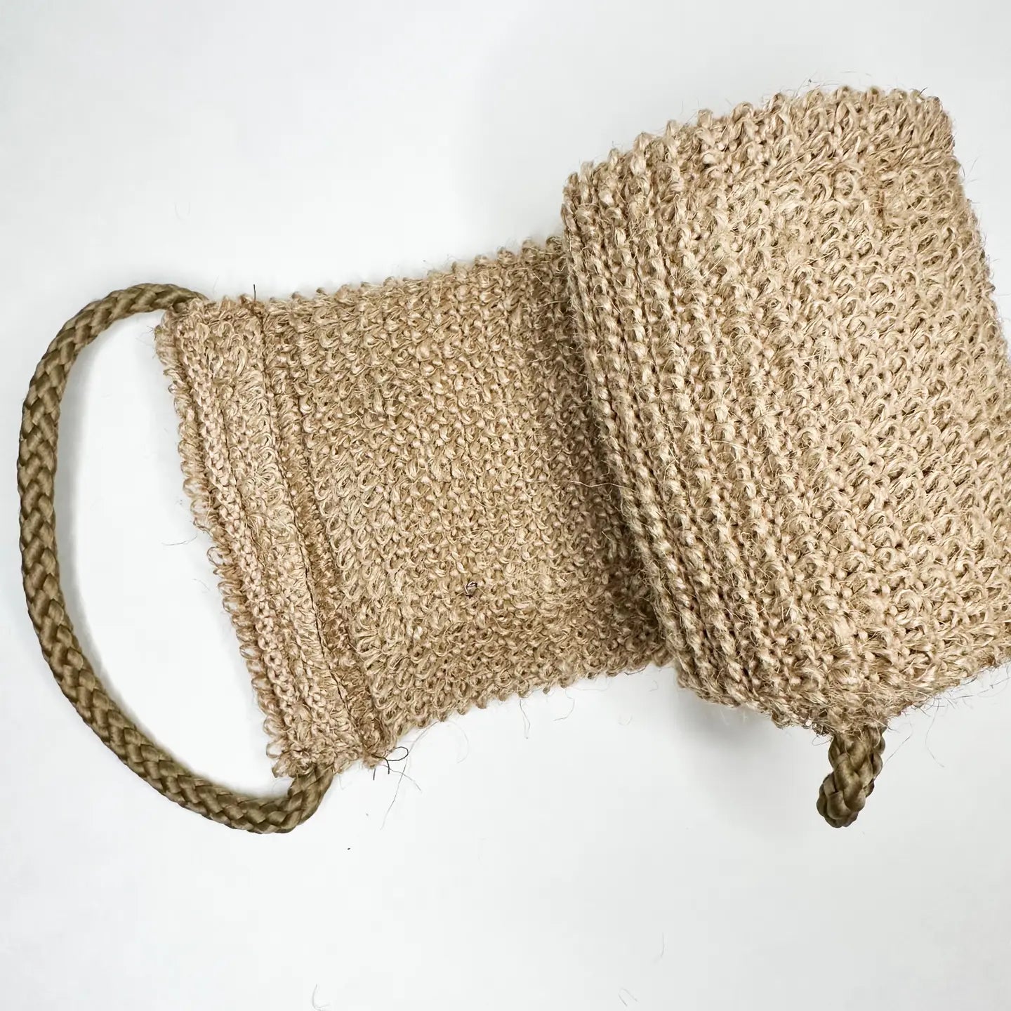 Natural Jute Back + Body Scrubber