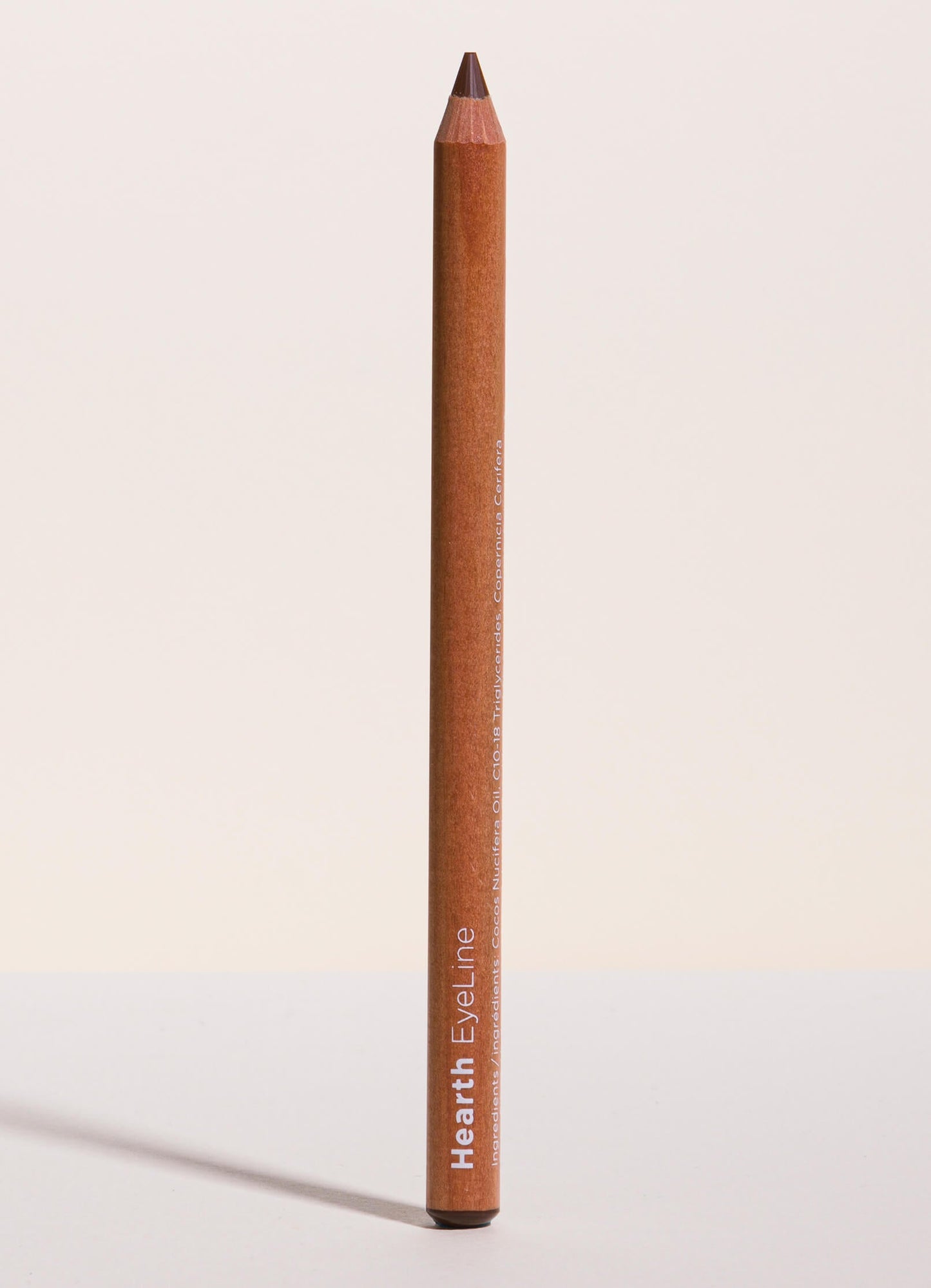 Elate Brown eyeliner, pencil eyeliner, brown eyebrow pencil, vegan and cruelty free beauty #shade_Hearth_|_Neutral_Brown