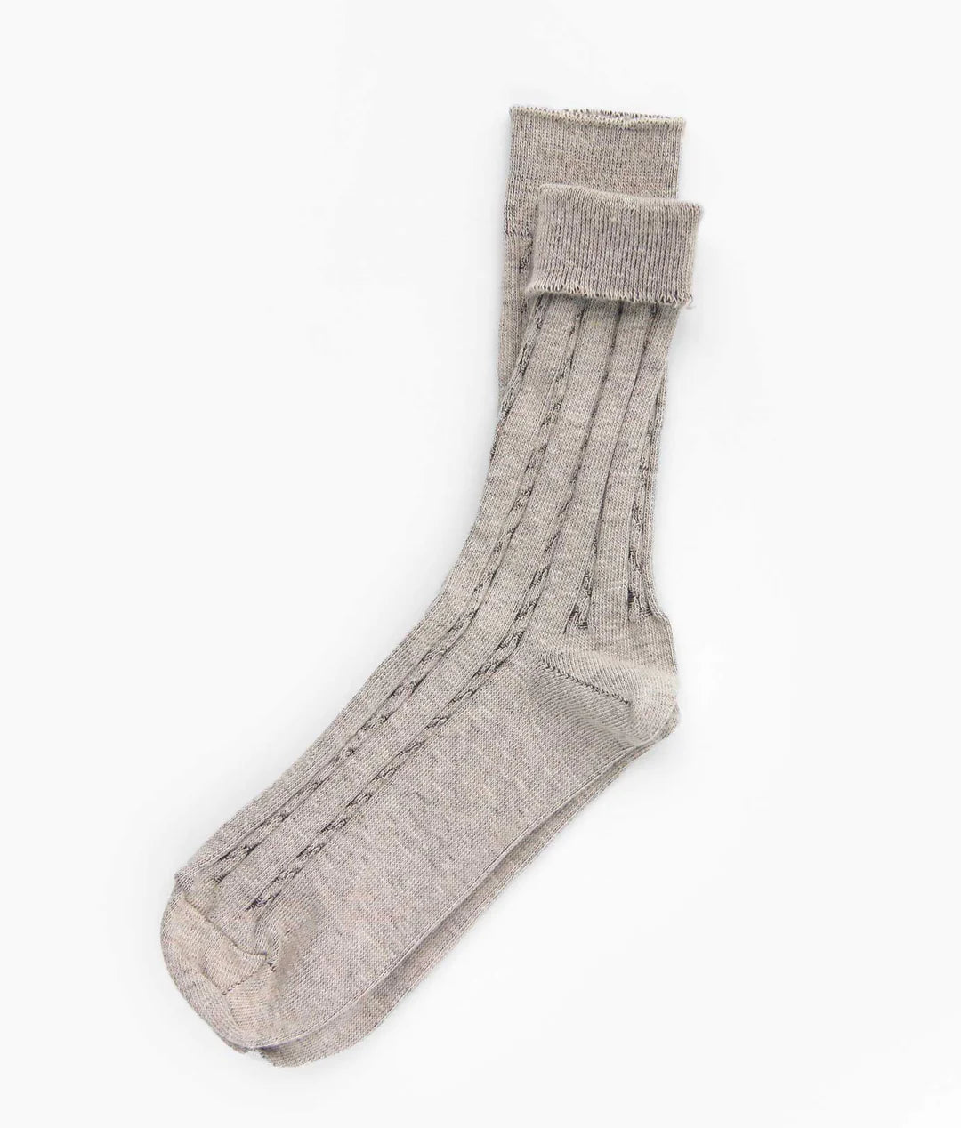 OKAYOK- Cable Knit Dress Socks