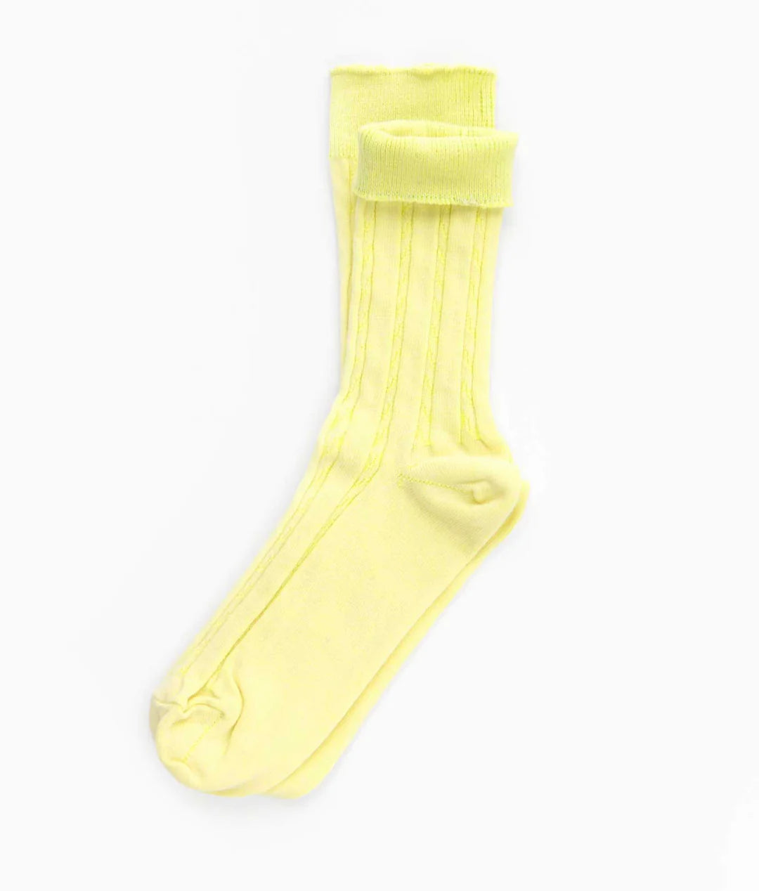 OKAYOK- Cable Knit Dress Socks