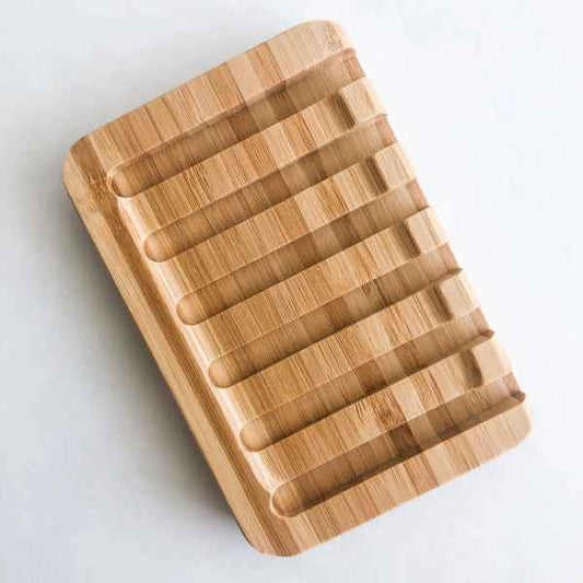 Sustainable living - bamboo soap dish