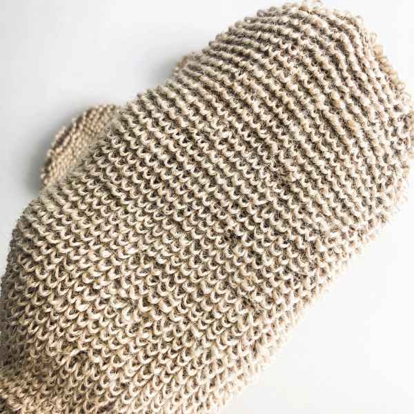 Sustainable living - Natural Jute Exfoliating Mitt