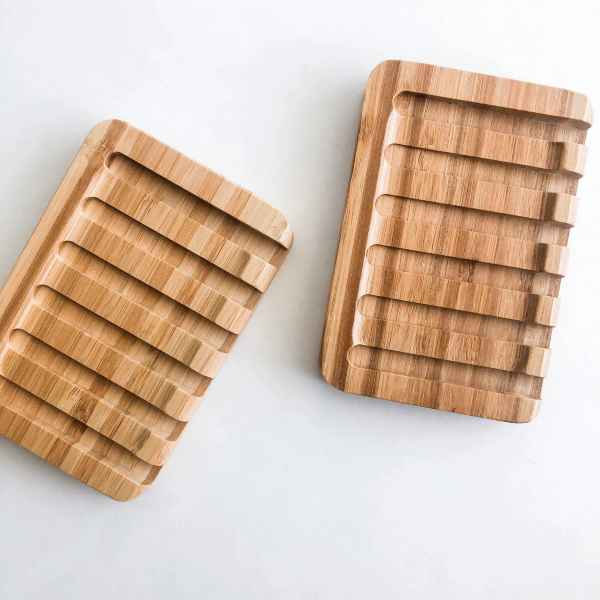 Sustainable living - bamboo soap dish