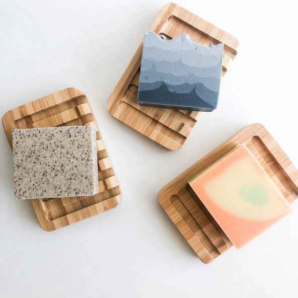 Sustainable living - bamboo soap dish