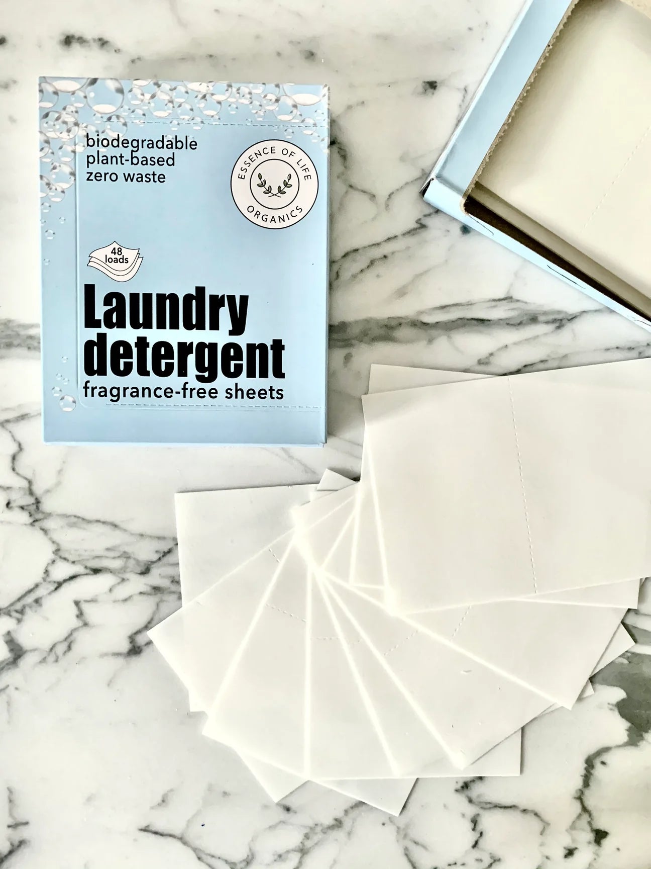 Essence of Life - Laundry Detergent fragrance-free eco-strips
