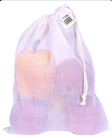 Eco Bags- Drawstring Produce Bags