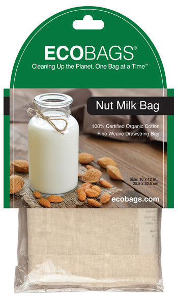 ECO BAGS - Organic Cotton Nut Mylk Bag