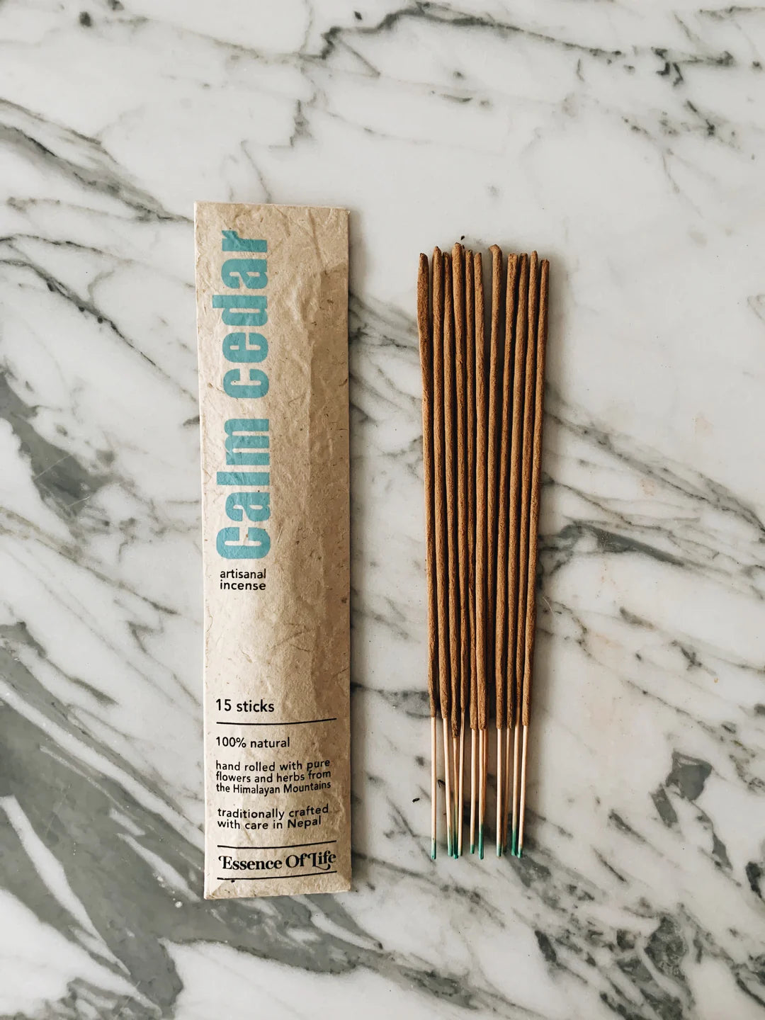 Essence of Life - calm cedar artisanal incense