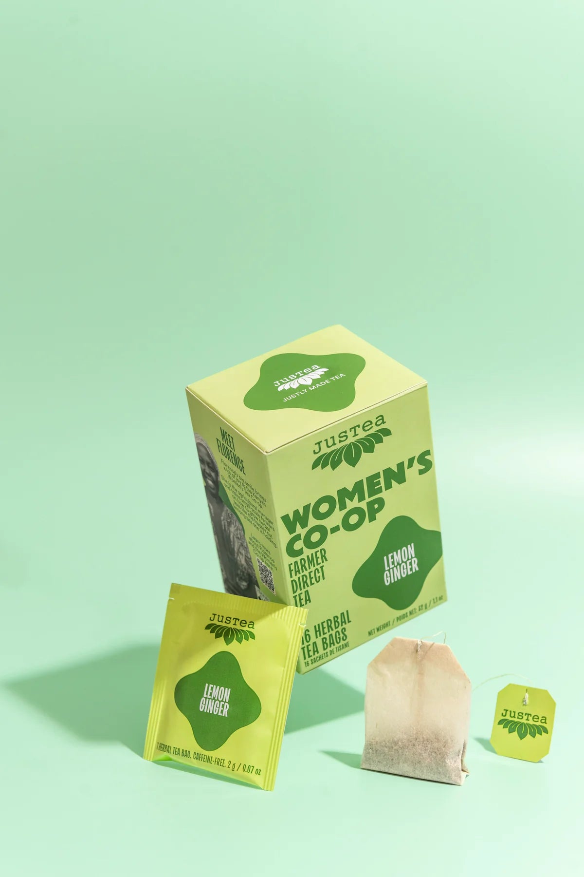 Justea - tea bag box