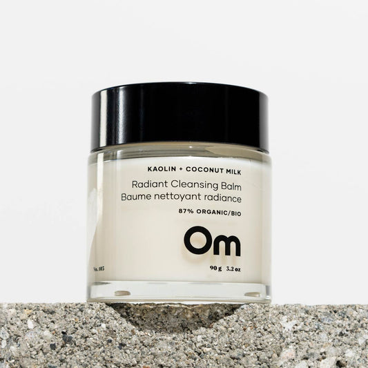 OM Organics - Kaolin + Coconut Milk Cleansing Balm