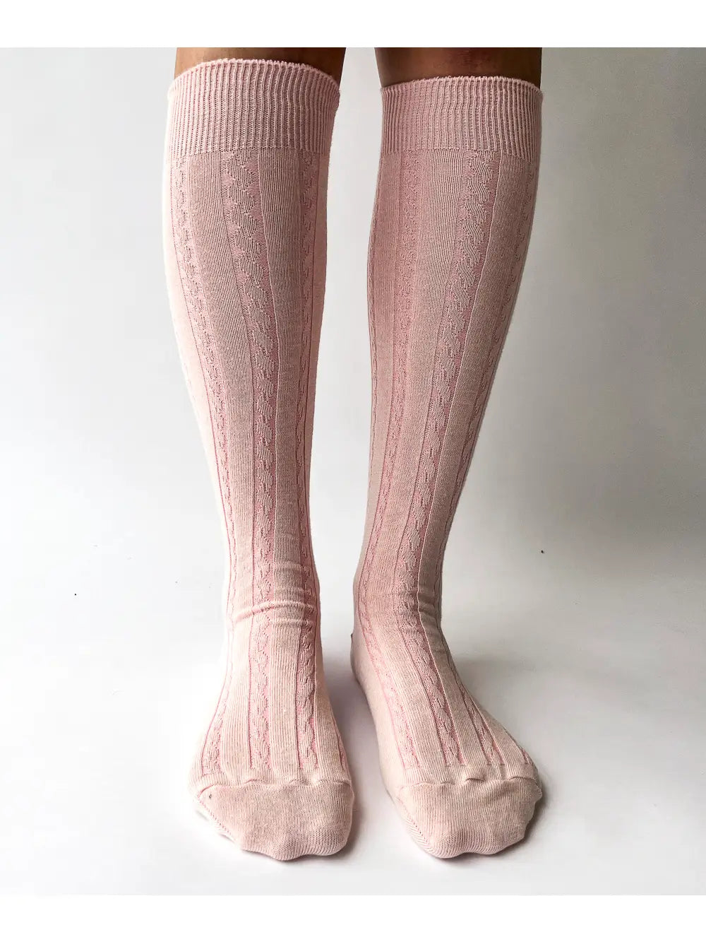 OKAYOK - Cable Knit Knee High Socks