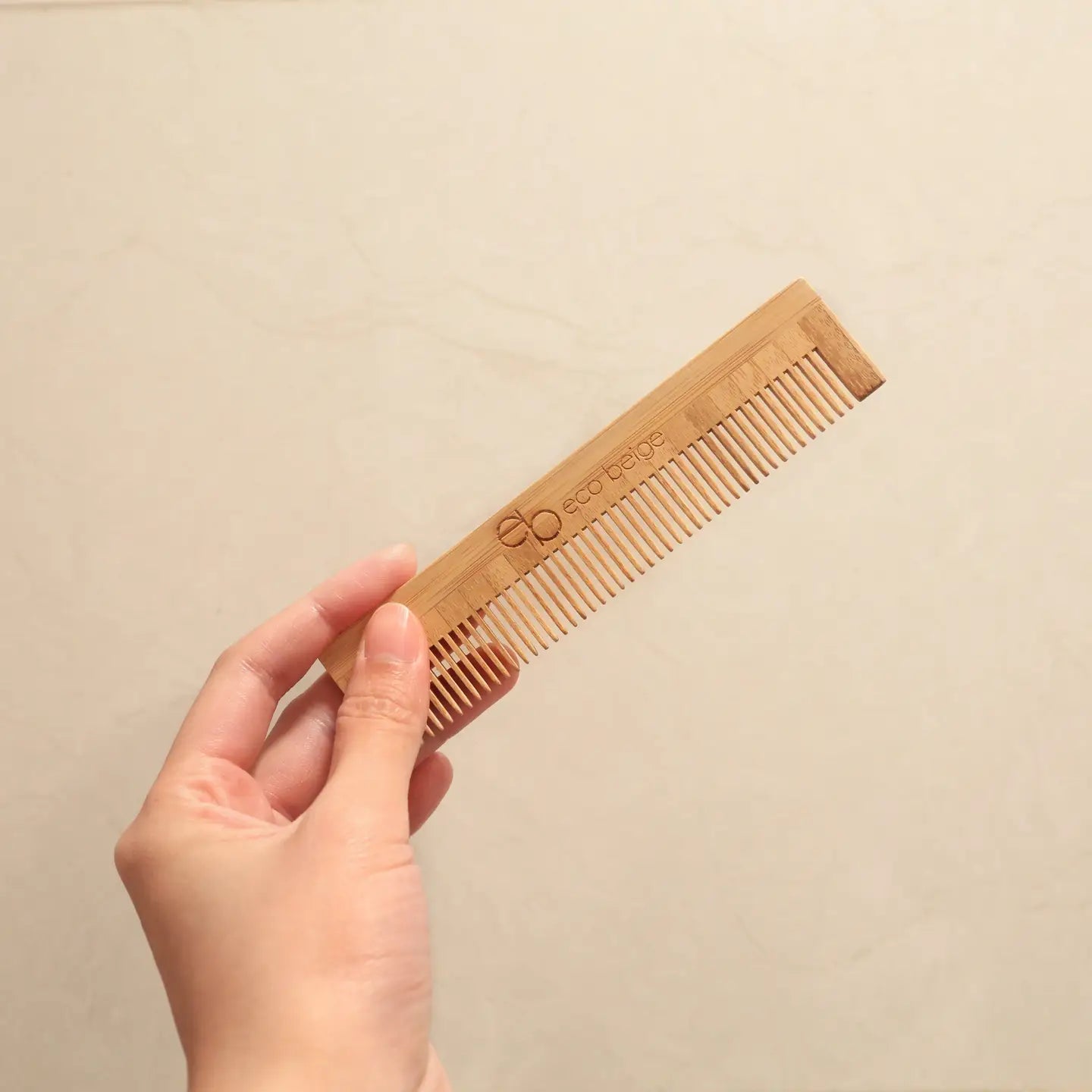 Eco beige - bamboo comb