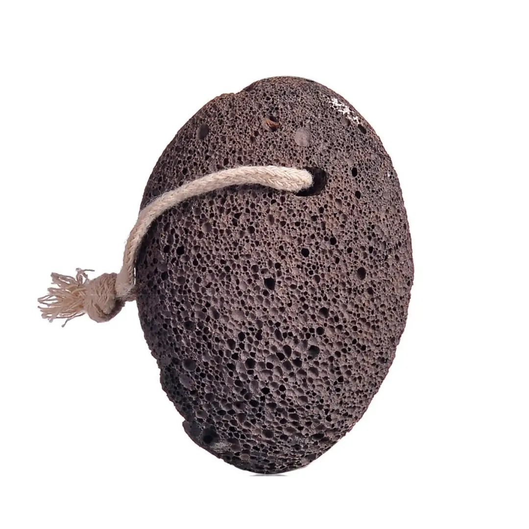 Sustainable living - natural pumice stone foot scrubber