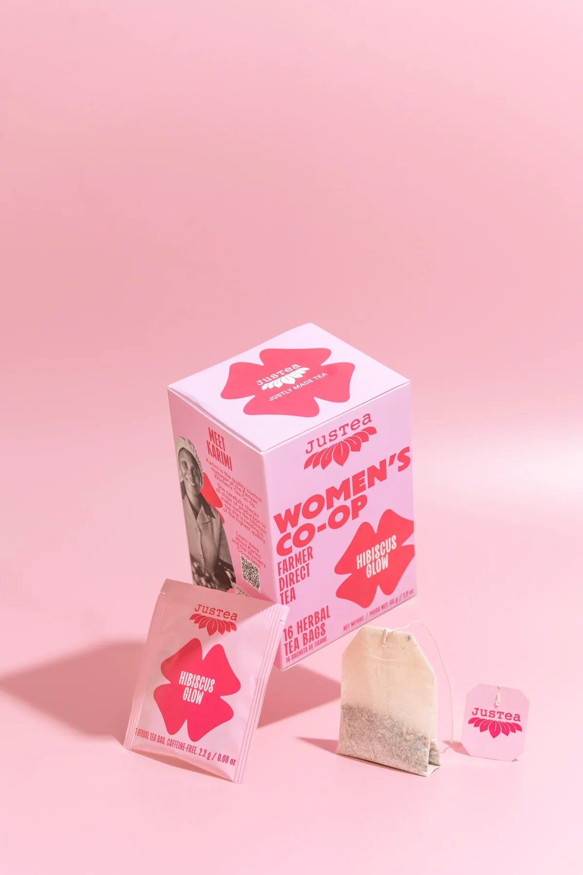 Justea - tea bag box