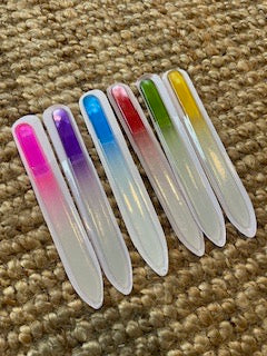 Glass nail file