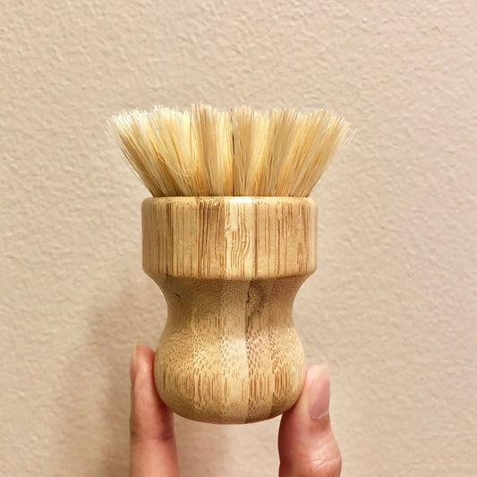 Eco beige - Bamboo knob scrubber