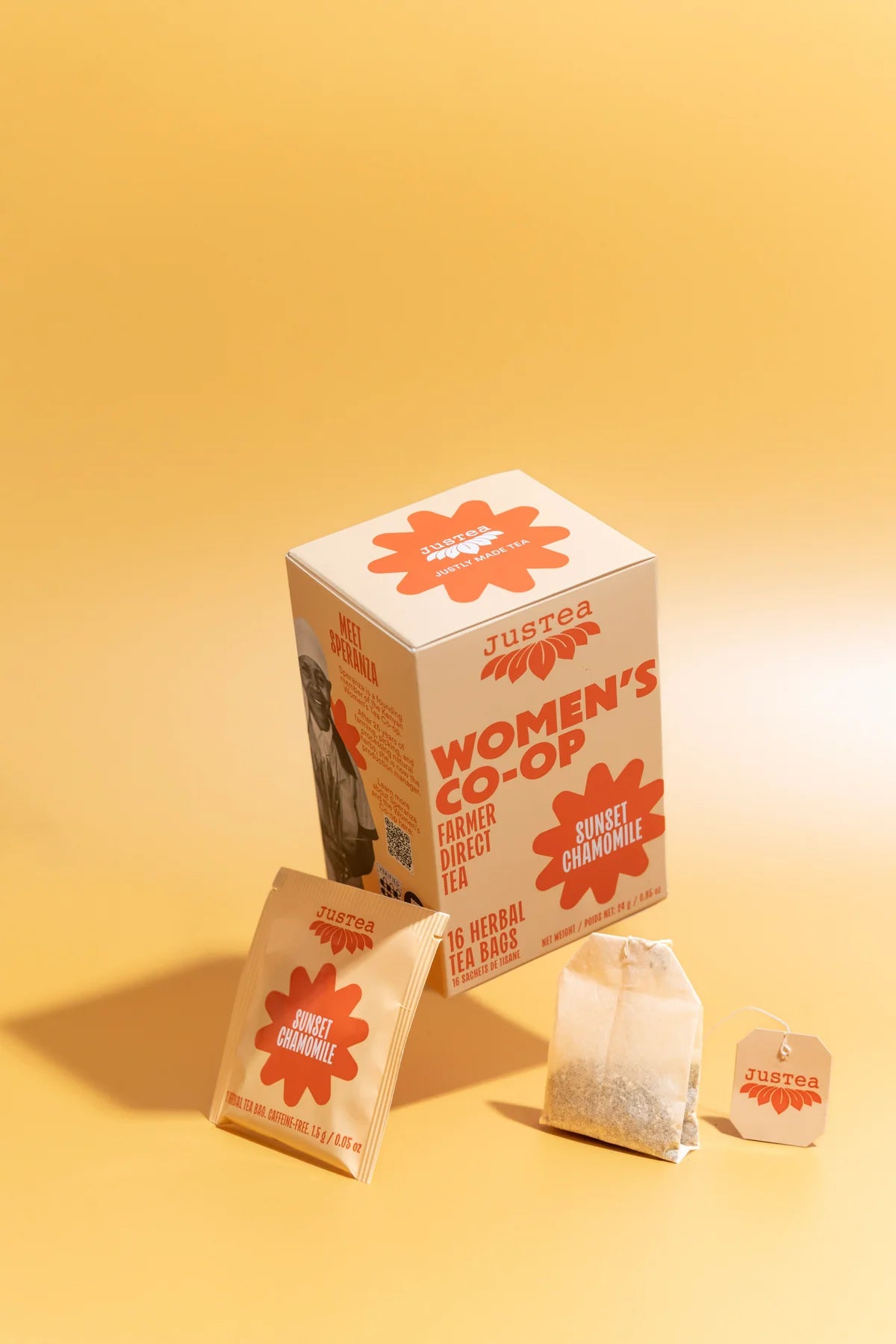 Justea - tea bag box