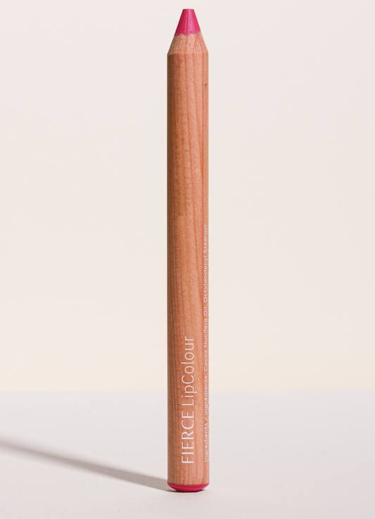 vegan cruelty free lipstick lip crayon #shade_Fierce_|_Hot_Pink