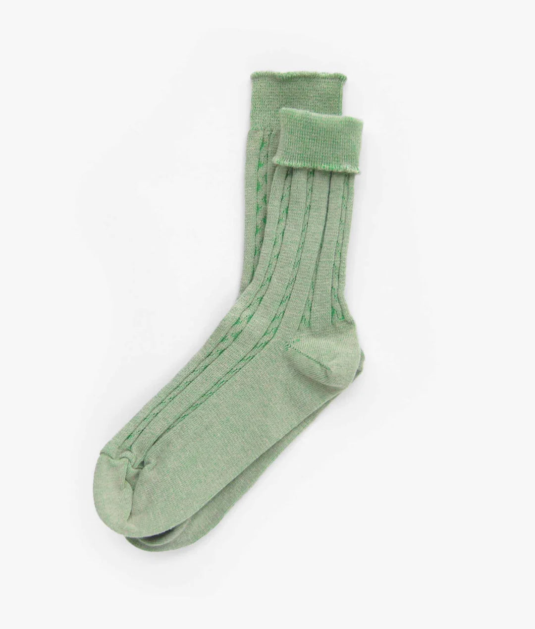 OKAYOK- Cable Knit Dress Socks