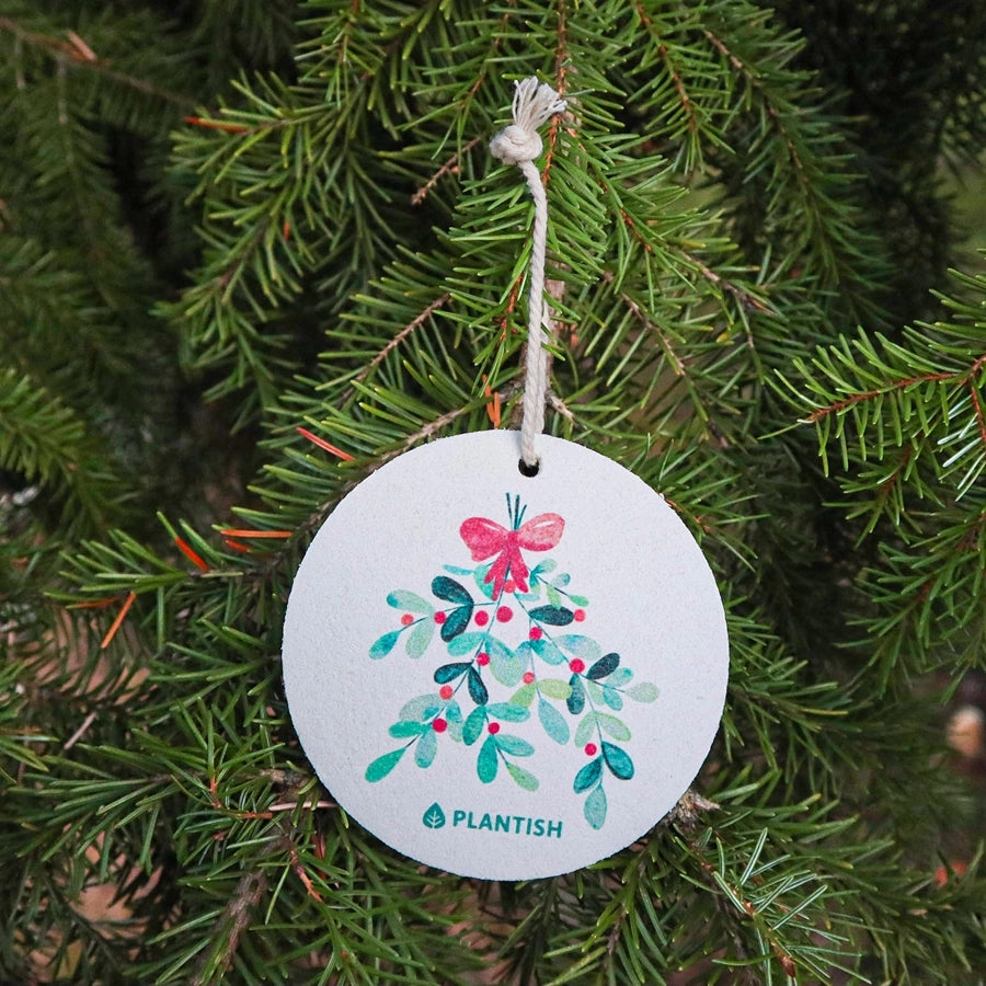 Plantish Pop Up Sponge Ornaments - Holiday Edition