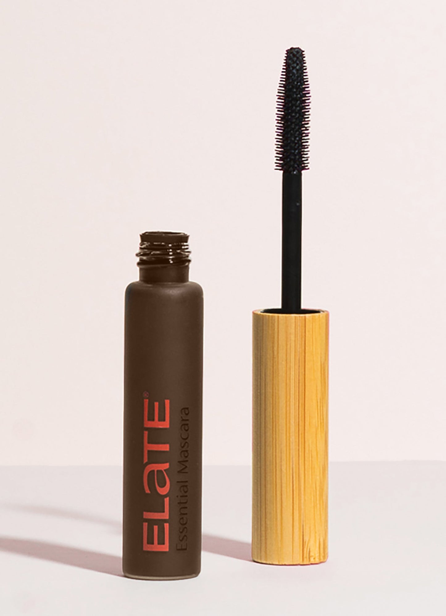 vegan and cruelty free waterproof brown mascara +caption_Essential Mascara full size #shade_Brown_|_Deep_Brown