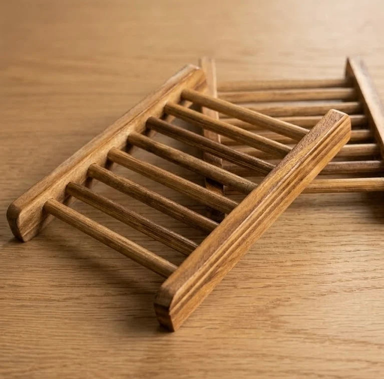 Bamboo Soap Dish Ladder