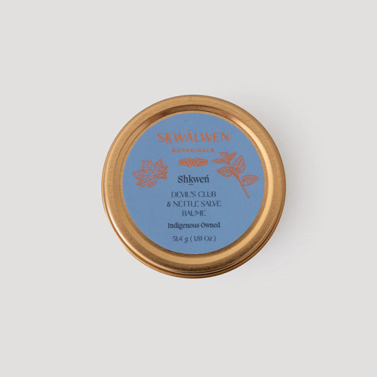 Skwalwen Botanical - Shkweń Ocean - Nettle and Devil's Club Salve