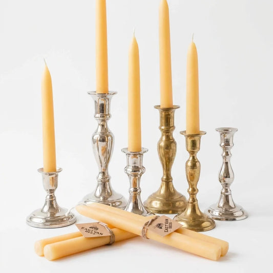 East Van Bees - Tapered Beeswax Candle